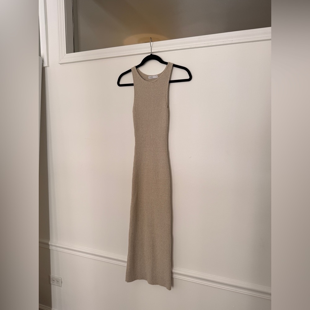Knit midi dress